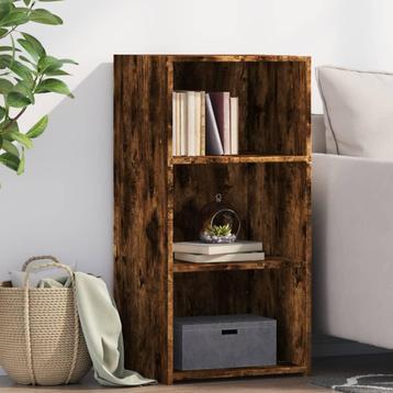 vidaXL Dressoir 45x41x93 cm bewerkt hout gerookt, Huis en Inrichting, Kasten | Dressoirs, Verzenden, Nieuw