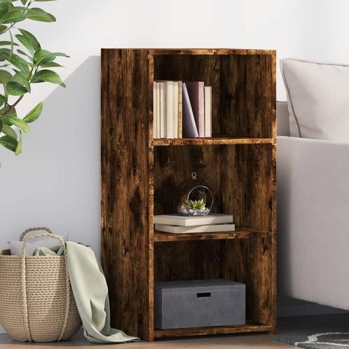 vidaXL Dressoir 45x41x93 cm bewerkt hout gerookt, Huis en Inrichting, Kasten | Dressoirs, Nieuw, Verzenden