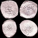 Marokko. Sidi Mohammed III. Lot comprising 2x silver, Postzegels en Munten, Munten | Europa | Niet-Euromunten