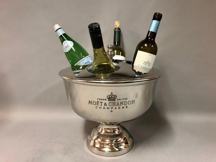 Champagne koeler - Moët & Chandon Tribute - Nickel Plated, Verzamelen, Wijnen
