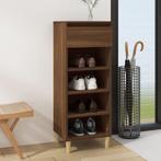 vidaXL Schoenenkast 40x36x105 cm bewerkt hout bruin, Verzenden, Nieuw