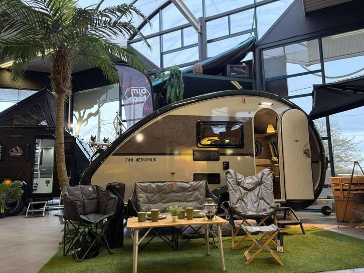 Occasion Caravane T@B 400 Metropolis teardrop, Caravans en Kamperen, Caravans, Ophalen