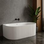 Ligbad Havana  170 x 80 x 58 cm Half Vrijstaand Bad wit, Verzenden, Nieuw