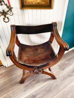 Klapstoel - Eik, Kalfsleer - Dagobert stoel revival