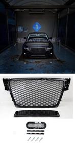 RS4 Look Front Grill Black voor Audi A4 B8 / S line / S4, Ophalen of Verzenden