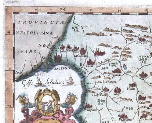 Italie - Basilicate (carte + fiche descriptive); J., Boeken, Atlassen en Landkaarten
