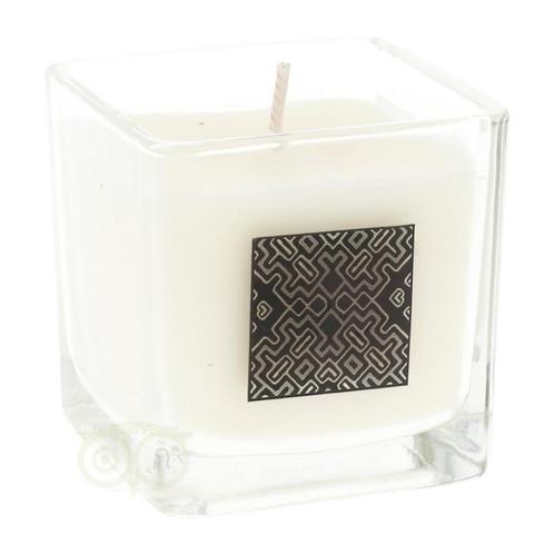 Geurkaars Koolzaadwas Eco Palo Santo in glas, Huis en Inrichting, Woonaccessoires | Kandelaars en Kaarsen, Nieuw, Verzenden