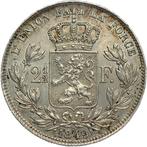 Belgique. Léopold Ier. 2 1/2 Francs 1849 - LARGE HEAD -