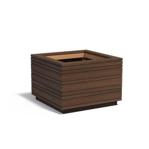 Bamboe plantenbak 120x120x85cm - Met bodem, Tuin en Terras, Bloembakken en Plantenbakken, 60 cm of meer, 100 cm of meer, Tuin