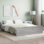 vidaXL Cadre de lit tête de lit et pied de lit sonoma, Maison & Meubles, Chambre à coucher | Lits, Neuf, Verzenden