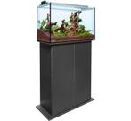 Aquatank 82x40x50cm aquarium + meubel zwart, Ophalen of Verzenden