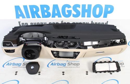 AIRBAG KIT – TABLEAU DE BORD CUIR BEIGE COUTURE HUD BMW 7 SE, Autos : Pièces & Accessoires, Tableau de bord & Interrupteurs, BMW