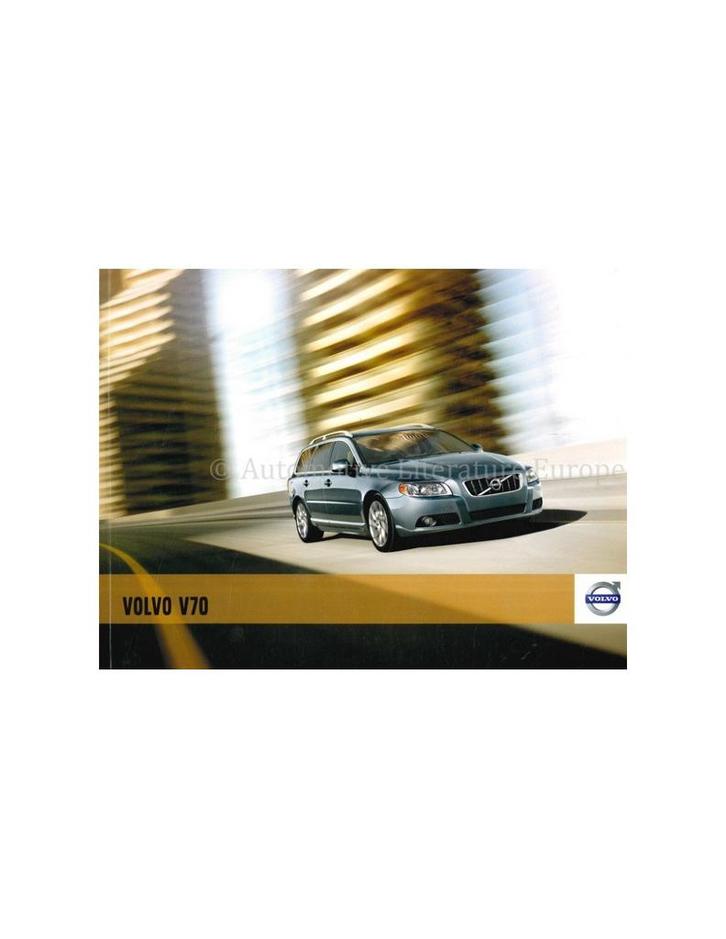 2012 VOLVO V70 BROCHURE NEDERLANDS, Livres, Autos | Brochures & Magazines