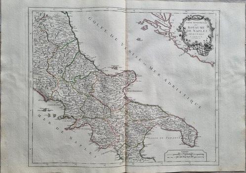 Italie - Pouilles, Calabre, Campanie, Molise, Abruzzes, une, Boeken, Atlassen en Landkaarten