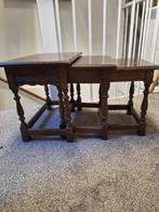 Table (3) - Chêne - Tables dappoint 3 en 1