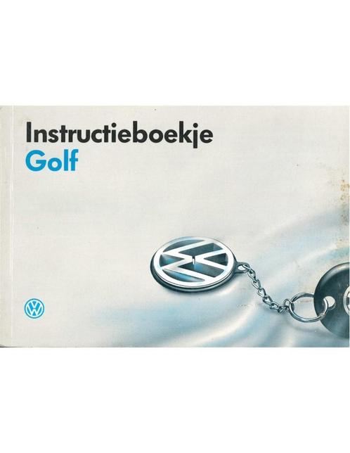 1994 VOLKSWAGEN GOLF INSTRUCTIEBOEKJE NEDERLANDS, Autos : Divers, Modes d'emploi & Notices d'utilisation, Enlèvement ou Envoi