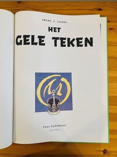 Blake en Mortimer 6 - Het gele teken - Blue Circle uitgaven, Livres, BD