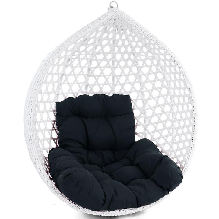 Hangstoel kussen - 2-delig - universeel - antraciet, Huis en Inrichting, Stoelen, Nieuw, Ophalen of Verzenden