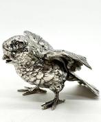 Zeer grote en zware (89,5 gr) zilveren miniatuur/tafelstukje