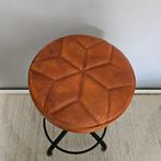 Kruk - Draaikruk in hoogte verstelbaar - Leder, Metaal