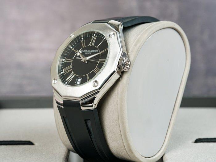 Baume & Mercier - Riviera - Diamonds - Date - 65575 - Dames, Handtassen en Accessoires, Horloges | Heren