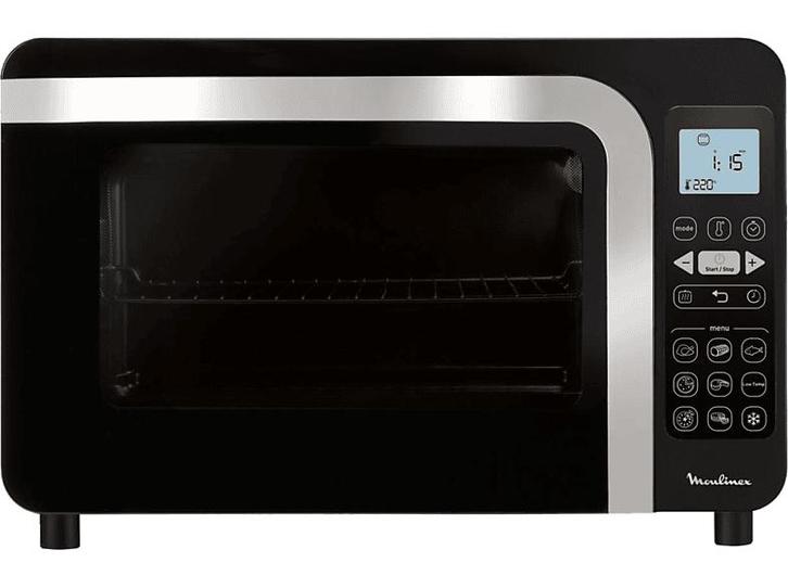 Moulinex -  Mini Oven Delicio Xl  - Zwart, Elektronische apparatuur, Ovens, Vrijstaand, Hete lucht, Nieuw, Oven met grill, 60 cm of meer