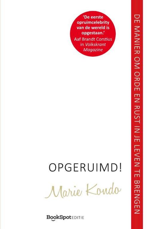 Opgeruimd 9789044984170 Marie Kondo, Boeken, Psychologie, Gelezen, Verzenden