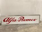 Enseigne lumineuse - Alfa Romeo Fabriqué en Italie en acier