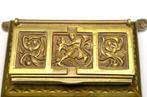 Decoratief dienblad - Neo-Gothische zegelstempelplaat - Een