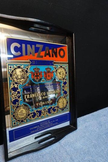 Plateau de service - Plateau de service Cinzano Bianco