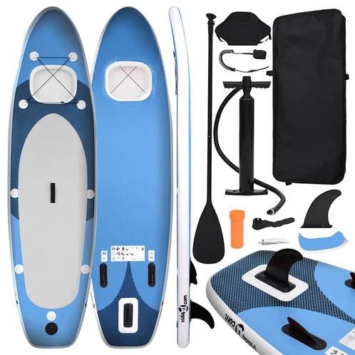 vidaXL Stand Up Paddleboardset opblaasbaar 300x76x10 cm, Watersport en Boten, Suppen, Nieuw, Verzenden