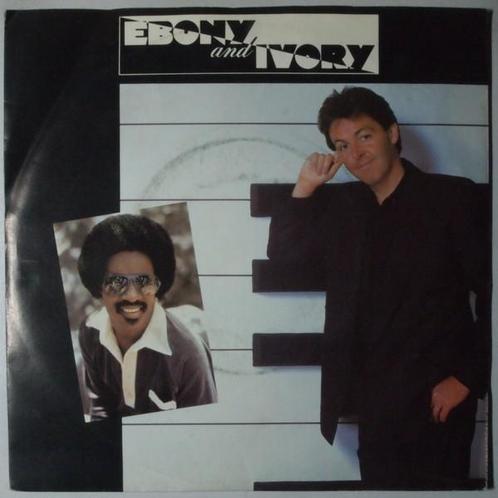 Stevie Wonder and Paul McCartney - Ebony and Ivory - Single, CD & DVD, Vinyles Singles, Single, Pop