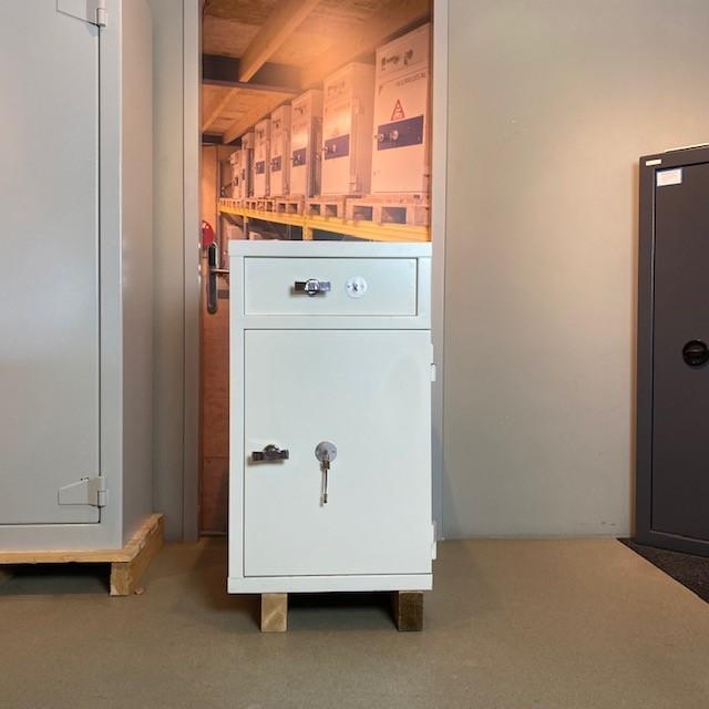 Gebruikte afstortkluis Habeco Depo 3-60, Huis en Inrichting, Brandblussers en Brandkasten, Gebruikt, Verzenden