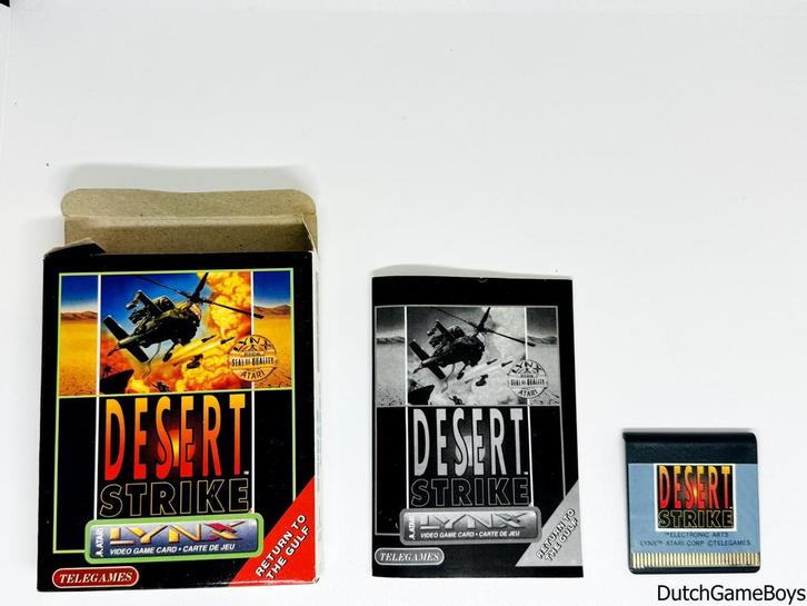 Atari Lynx - Desert Strike, Games en Spelcomputers, Spelcomputers | Atari, Gebruikt, Verzenden