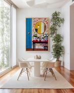 E. García - EL ESPEJO REDONDO XL (NO RESERVE), Antiek en Kunst