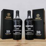 Kopke 30 & 10 Years Old Tawny - Porto - 2 Flessen (0.75, Verzamelen, Wijnen, Nieuw
