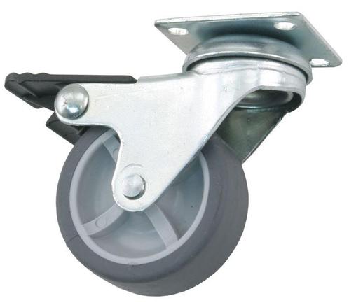 Apparaatzwenkwiel met Rem 50 mm, Doe-het-zelf en Bouw, Zwenkwielen, Nieuw