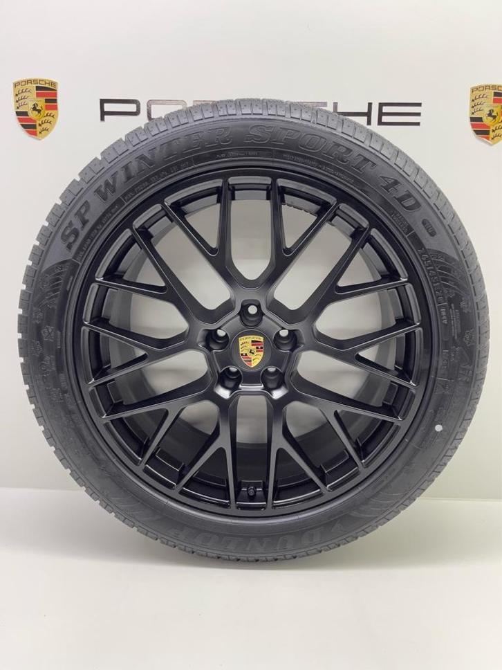 Porsche Macan ORIGINELE 20 Spyder GTS met winterbanden 8 mm, Auto-onderdelen, Banden en Velgen, 20 inch, Winterbanden, 295 mm