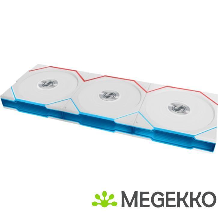 Lian Li UNI FAN TL Wireless Reverse Blade 120mm White 3-pack, Informatique & Logiciels, Refroidisseurs d'ordinateur, Envoi