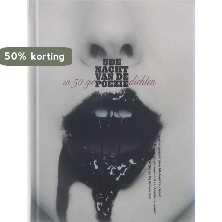 5de Nacht van de Poëzie in 50 gedichten - Michaël Vandebril, Livres, Livres Autre, Envoi