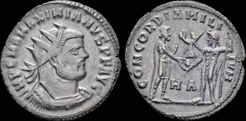 286-305ad Roman Maximianus Herculius Ae radiatus Jupiter..., Postzegels en Munten, Munten en Bankbiljetten | Verzamelingen, Verzenden