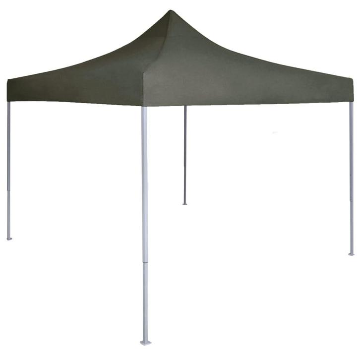 vidaXL Partytent professioneel inklapbaar 2x2 m staal, Tuin en Terras, Partytenten, Nieuw, Verzenden