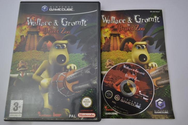 Wallace & Gromit in Project Zoo (GC HOL), Games en Spelcomputers, Games | Nintendo GameCube