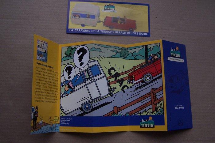 Tintin - 2 2x Diorama Moulinsart - Tintins taxi in Amerika, Boeken, Strips | Comics