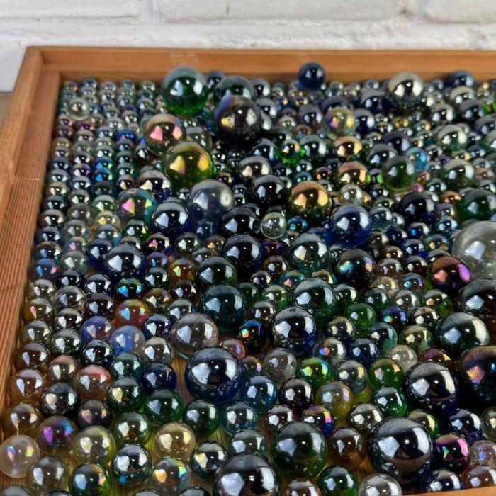 5,8 KG - Marbles Mix - Vintage & Modern US & EU glass (UV, Antiek en Kunst, Antiek | Speelgoed