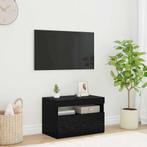 vidaXL TV Kast Zwart Eiken 60 x 35 x 40 cm Bewerkt hout, Verzenden
