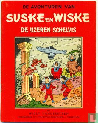 Suske en Wiske - De IJzeren Schelvis - 1955, Boeken, Stripverhalen, Gelezen, Eén stripboek, Verzenden