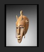 Bambara-masker (38 CM) - oorlogs masker - Bambara - Mali