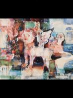 Wim van Aken (1933-2015) - Animals, Antiek en Kunst, Kunst | Schilderijen | Modern