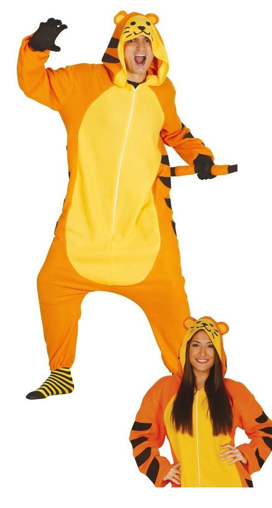 Tijger Onesie, Kleding | Dames, Carnavalskleding en Feestkleding, Nieuw, Verzenden